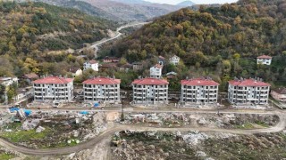 Tır Köyündeki TOKİ Afet Konutlarında Sona Gelindi