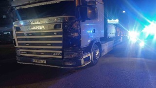 Tırın çarptığı kadın ağır yaralandı