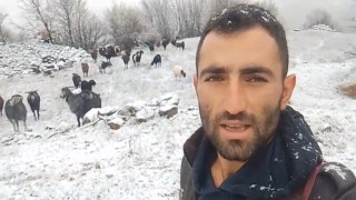 Tokatta çoban karlar altında türkü söyledi