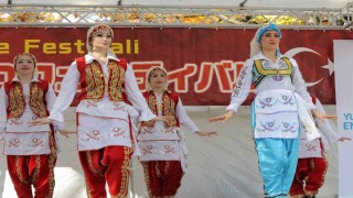 Tokyodaki Türkiye Festivali renkli görüntülere sahne oldu