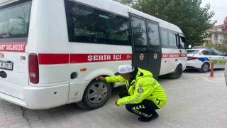 Toplu taşıma araçları kontrol altında