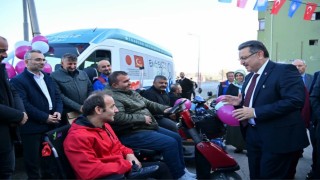 Trabzonda Engelsiz Taksinin ikincisi hizmete başladı