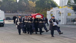 Trafik kazasında hayatını kaybeden uzman çavuş için tören düzenlendi