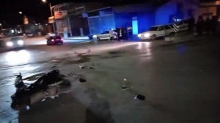 Trafik kazasında sürücülerden birisi kaçtı, diğeri alkollü çıktı