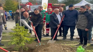 Tunçbilekte Milli Ağaçlandırma seferberliğine katkı