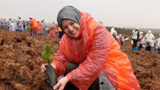 TÜRGEVli gençler Milli Ağaçlandırma Gününde Yeşil Vatan için kenetlendi