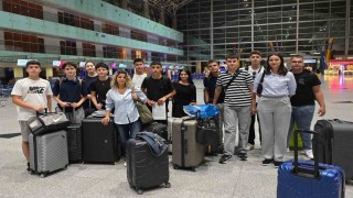 Turizm lisesi öğrencileri Almanyada 90 günlük stajlarını tamamladı