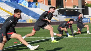 Ümit Milli Futbol Takımı, Ukrayna maçı hazırlıklarını tamamladı