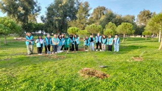 Üniversite öğrencileri yaşadıkları yurtları güzelleştirdi