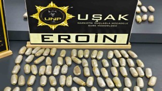 Uşakta midelerinde eroin taşıyan iki şüpheli tutuklandı