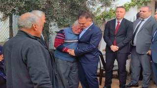 Vali Akbıyık, Şehit Astsubay Kuranın ailesine taziyede bulundu