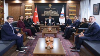 Vali Çiçek; eğitimcileri kabul etti