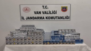 Vanda 2 bin 192 paket kaçak sigara ele geçirildi