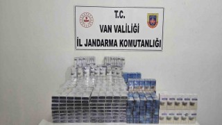 Vanda 2 bin paket kaçak sigara ele geçirildi