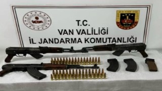 Vanda 3 adet uzun namlulu silah ele geçirildi