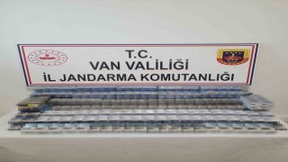 Vanda bin 314 paket kaçak sigara ele geçirildi