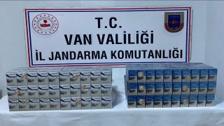 Vanda gümrük kaçağı sigara ve malzeme ele geçirildi