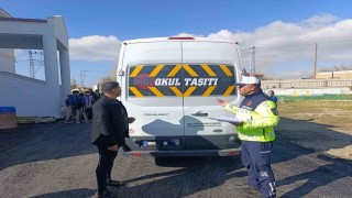 Vanda okul servisleri denetlendi