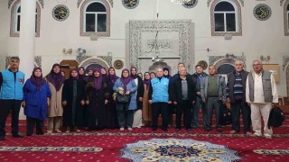 Yatağanda umreciler dualarla uğurlandı