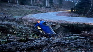 Yedigöller yolunda ölümden döndüler