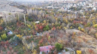 Yeşilyurtta sonbaharda kartpostallık görüntüler ortaya çıktı