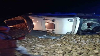 Yozgatta kontrolden çıkan tır devrildi: 1 ölü