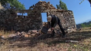 Yusufelinde asırlık taş ustalığı yaşatılıyor