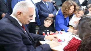 Zonguldakta Öget Şen Kızılay Anaokulu açıldı