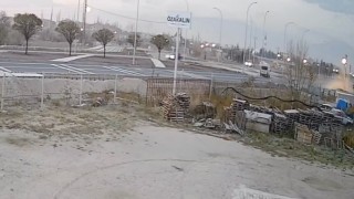 18 kişinin yaralandığı kaza güvenlik kamerasında