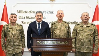 2’nci Ordu Komutanı Topaloğlu Osmaniye’yi Ziyaret Etti