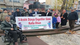 3 Aralık Dünya Engelliler Günü mesajlarını ıslık diliyle verdiler