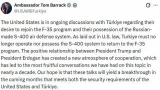 ABDnin Ankara Büyükelçisi Barracktan F-35 yorumu