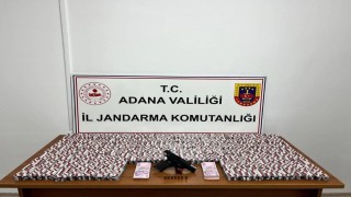 Adanada jandarma 23 bin 876 uyuşturucu hap ele geçirdi