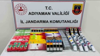 Adıyamanda kaçak sigara operasyonu: 1 gözaltı