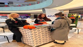 AFAD faaliyetlerini vatandaşlara açtıkları stant ile anlattı