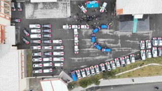 Ağrıda güvenlik güçlerine 85 yeni araç teslim edildi