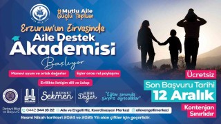 Aile destek akademisi başlıyor