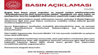Aile ve Sosyal Hizmetler Bakanlığı: (Huzurevinde şiddet) Özel yaşlı bakım merkezine ivedilikle intikal edilerek gerekli inceleme başlatılmıştır