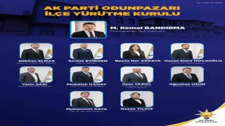 AK Parti Odunpazarı İlçe Yürütme Kurulu belli oldu