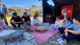 Aksuda ders zili Yörük Çadırında çaldı