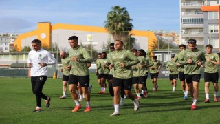 Alanyaspor, Çorum FK maçı hazırlıklarını tamamladı