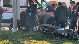 Ambulans şoförü kazada hayatını kaybetti