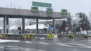 Anadolu otoyolunda kontrollü geçiş sağlanıyor
