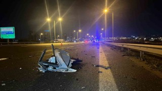 Ankarada bir otomobil tırın altına girdi: 2 ölü 1 ağır yaralı