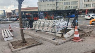 Ankarada sürekli trafik kazalarının yaşandığı türbede yine kaza oldu