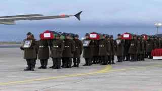 Ankarada uçak kazasında hayatını kaybeden Libyalı askerler resmi törenle ülkelerine uğurlandı