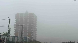 Antakyada sis etkili oldu