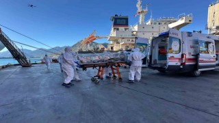 Antalya Limanında uluslararası salgın tatbikatı