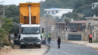 Asfalt çalışmaları tamamlandı