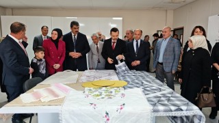 Aşkalede kadın istihdamı gelişim projesi kapsamında üç yeni atölye kuruldu